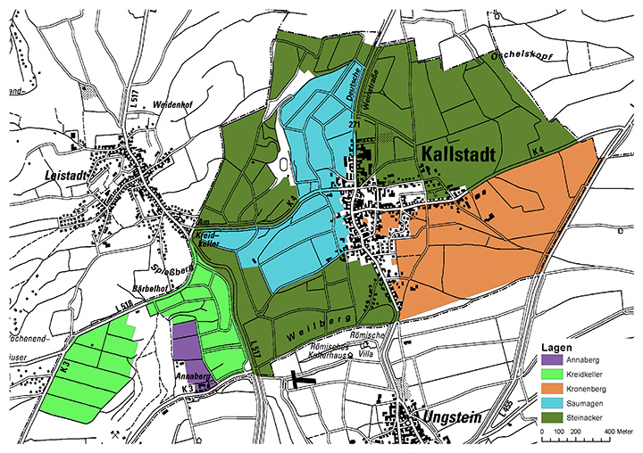 Die Kallstadter Weinlagen